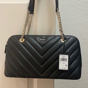 DKNY Veronica MD TZ Cross Black Brand New With Tags!MSRP: $198.00! -